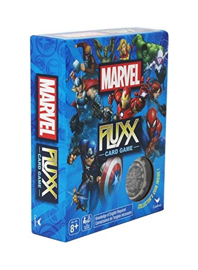 Spin Master Games Marvel Fluxx Card Game With Collector's Coin 6.25X1.5X5inch - Image 1