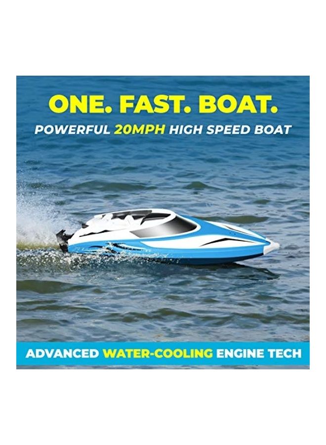 Force1 Velocity RC  4 Channel Rechargeable Boat - Image 3