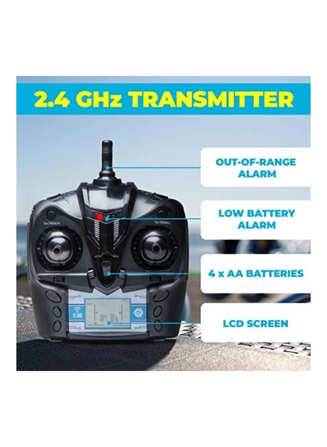 Force1 Velocity RC  4 Channel Rechargeable Boat - Image 4