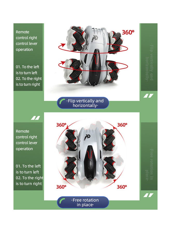 سيارة سباق دوارة للتسلق والسباقات بجهاز تحكم عن بعد مع مصباح أمامي - Image 5