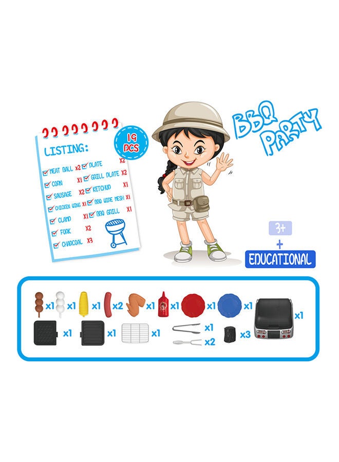 null - Food Grill With Pretend Sizzling Sound Set - Image 1