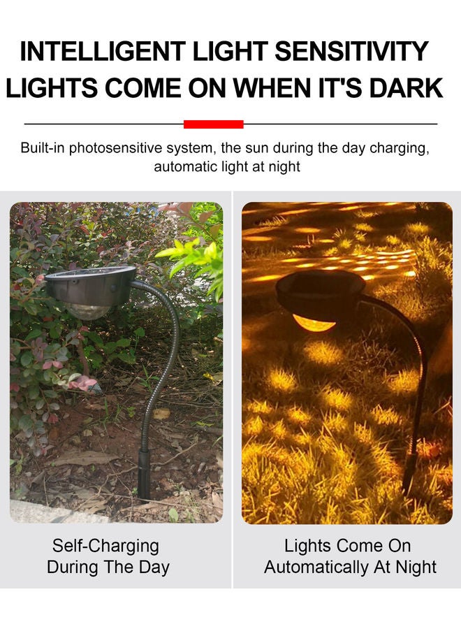 ماركة غير محددة مصباح LED للحديقة مضاد للماء يعمل بالطاقة الشمسية 3 في 1 . أخضر  - Image 5