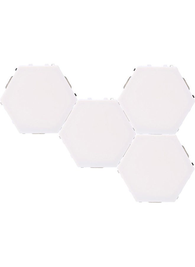 Honeycomb Design Hexagonal LED Touch Quantum Light White