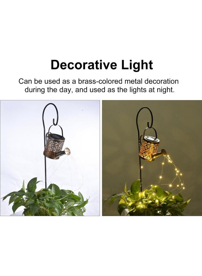 Generic Water Can Design Solar Powered LED String Light Warm White  - Image 2