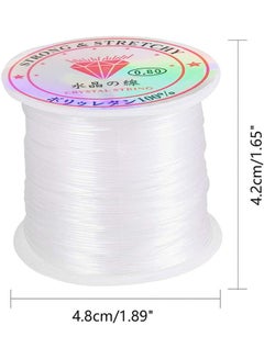 Generic 3-Piece Jewelry Cord Elastic Bracelet Rope Crystal Beading 5x5x4cm  - Image 2