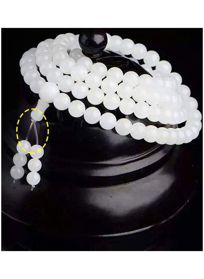 Generic - Jewelry Cord Elastic Bracelet Rope Crystal Beading Cord 5 x 5 x 4cm - Image 1