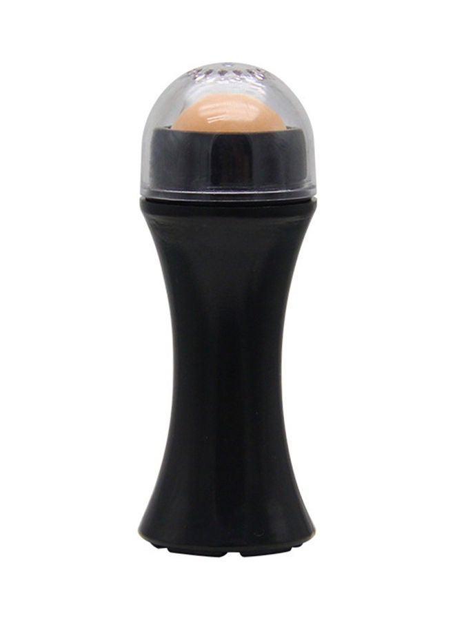 Generic - Oil-Absorbing Volcanic Face Roller Black 17 x 3.3 x 7.5cm - Image 1