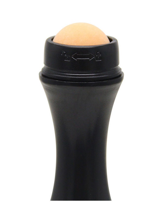 Generic - Oil-Absorbing Volcanic Face Roller Black 17 x 3.3 x 7.5cm - Image 1