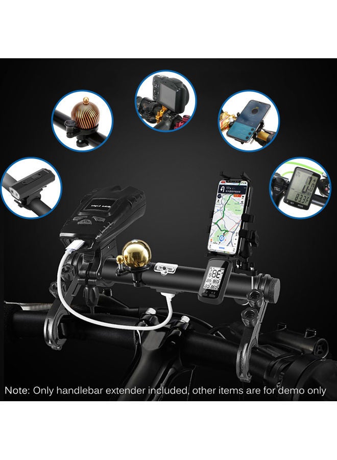 Generic - Bicycle Handlebar Extended Bracket 25.5 x 4 x 11.2cm - Image 1