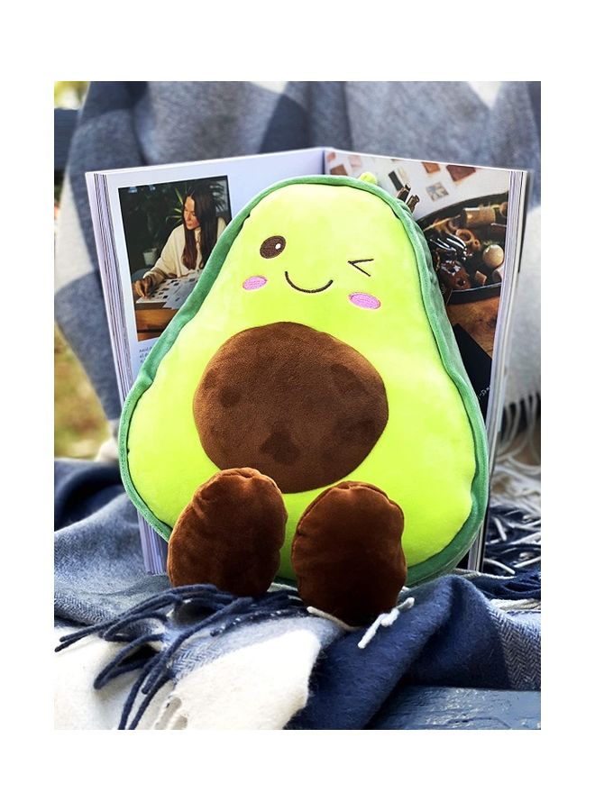 Alfa.life - Snuggly Stuffed Avocado Fruit Soft Plush Toy 30 x 15 x 10cm - Image 1