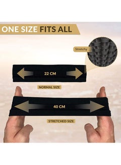 Rock Pow 2-Piece Non-Slip Headband Set 22cm 22cm  - Image 3