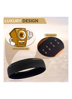 Rock Pow 2-Piece Non-Slip Headband Set 22cm 22cm  - Image 5