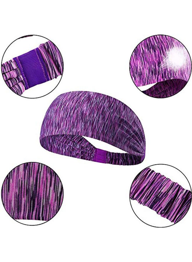 Rock Pow 3-Piece Workout Headband Set 15cm - Image 3