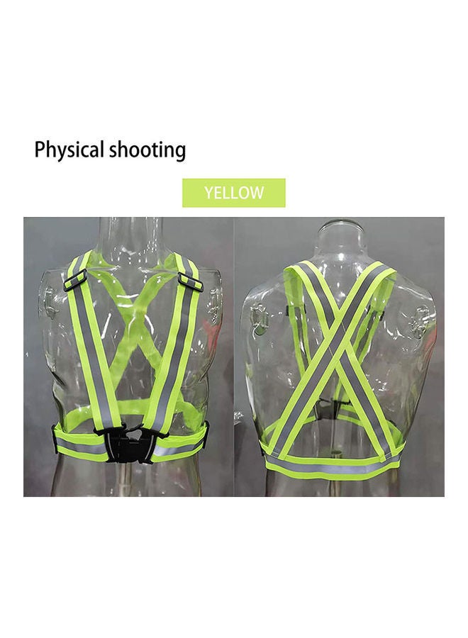 Adjustable Reflective Bike Vest 12.7x14.9x5.1cm