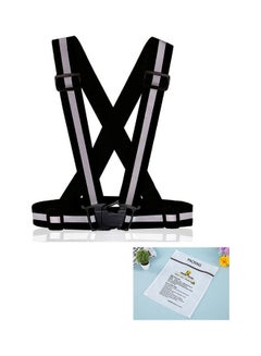 Rock Pow Adjustable Reflective Bike Vest 12.7x14.9x5.1cm  - Image 1