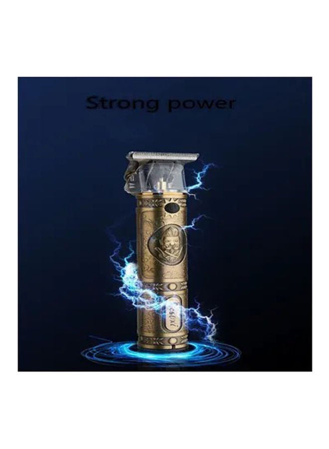 Rock Pow Electric Cordless Hair And  Beard Trimmer Gold - Image 4