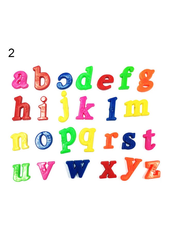 Lower And Upper Case Alphabet Letter With Number Set  - Image 2