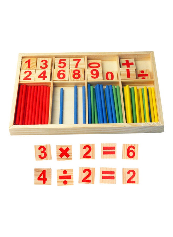 Wooden Counting  Stick Early Learning Mathematical Toy - Image 3