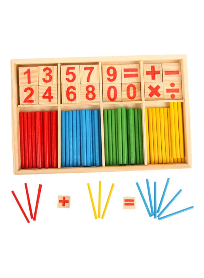 Wooden Counting  Stick Early Learning Mathematical Toy - Image 4