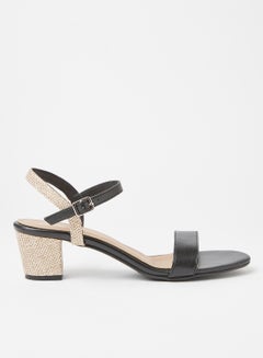 Sivvi x GenM Block Heel Sandals Black  - Image 1