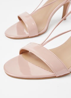 Sivvi x D'Atelier Strappy Heeled Sandals Pink  - Image 4