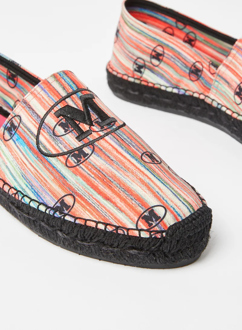 M MISSONI Logo Crayon Espadrilles Multicolor