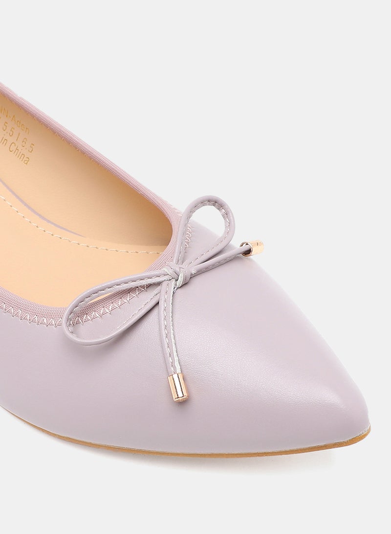 Aila - Casual Ballerina Mauve - Image 1