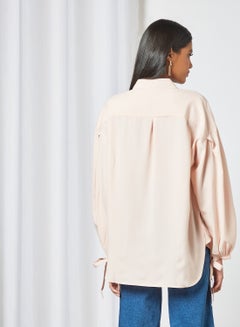 Sivvi x D'Atelier Button-Up Shirt Light Pink  - Image 4