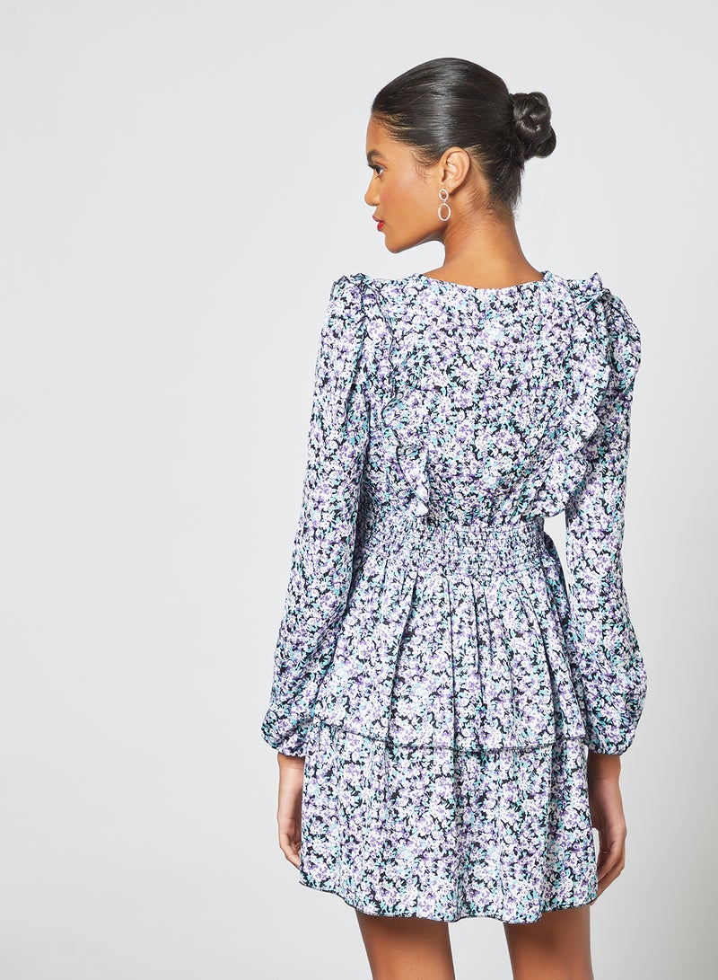 Sivvi x D'Atelier - Floral Print Dress Multicolour - Image 1