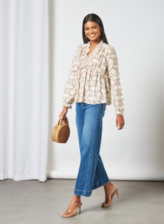 Sivvi x D'Atelier Floral Print Top Multicolour  - Image 2