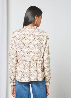 Sivvi x D'Atelier Floral Print Top Multicolour  - Image 4