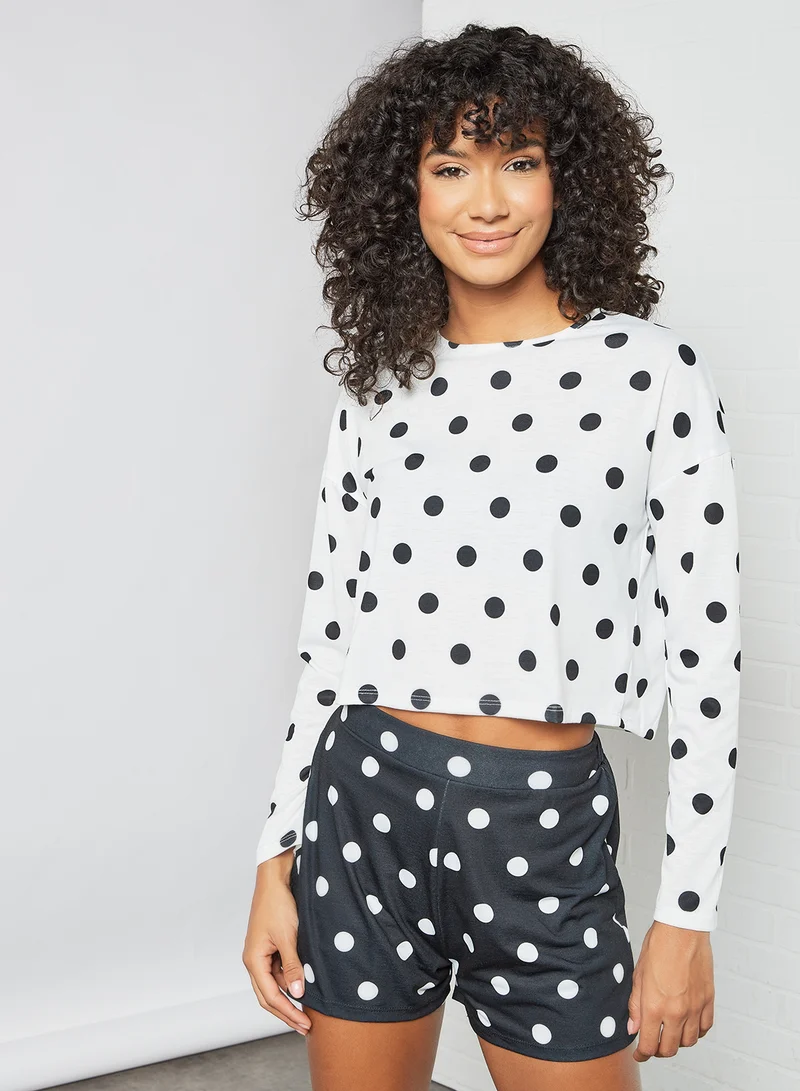 Sivvi x GenM Polka Dot Pyjama Set (Set of 2)