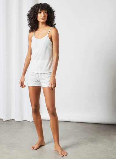 Sivvi x GenM Basic Pyjama Set (Set of 2) White