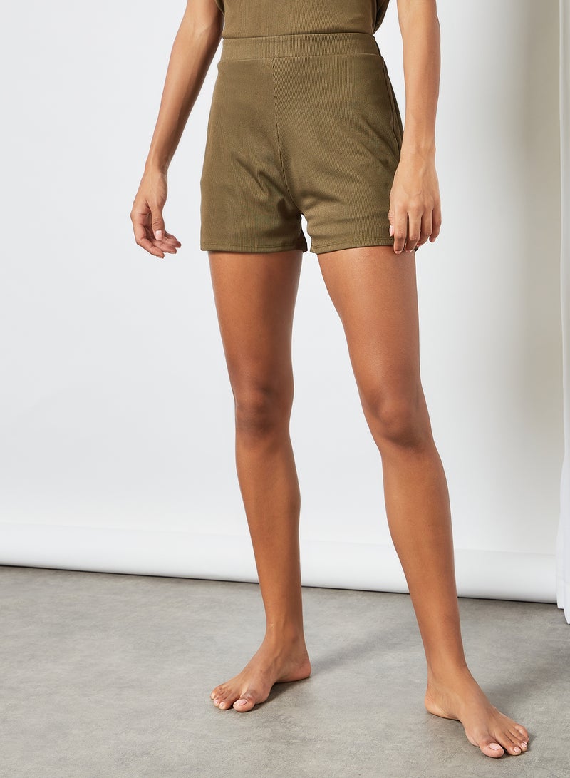 Sivvi x GenM - Short Sleeve Pyjama Set Green - Image 1