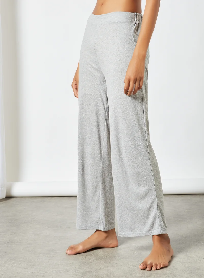 Sivvi x GenM Crop Top Pyjama Set (Set of 2) Grey