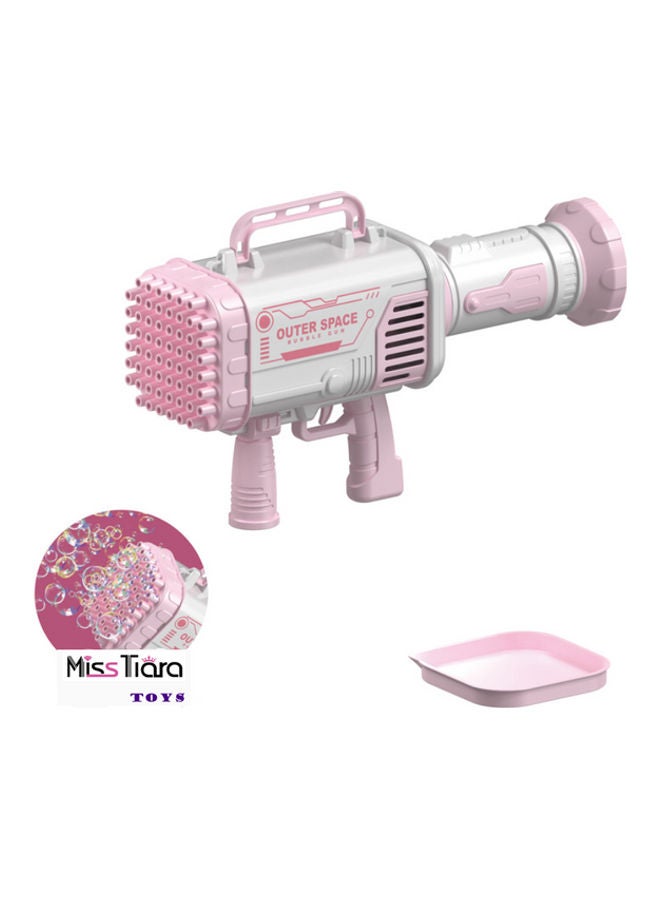 MissTiara 60-Hole Huge Amount Bubble Maker Gatling Gun 42.3x13x27.4cm  - Image 1