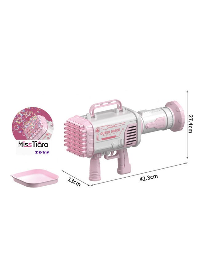 MissTiara 60-Hole Huge Amount Bubble Maker Gatling Gun 42.3x13x27.4cm  - Image 2