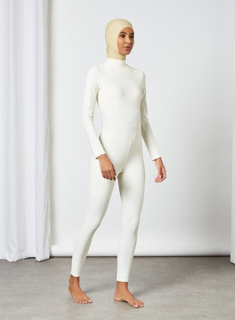 Sian Marie - Solid Wetsuit White - Image 1