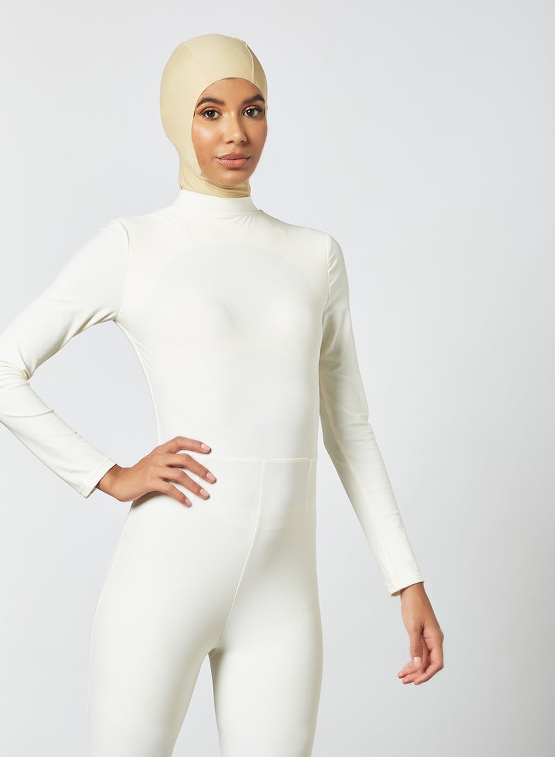 Sian Marie - Solid Wetsuit White - Image 1