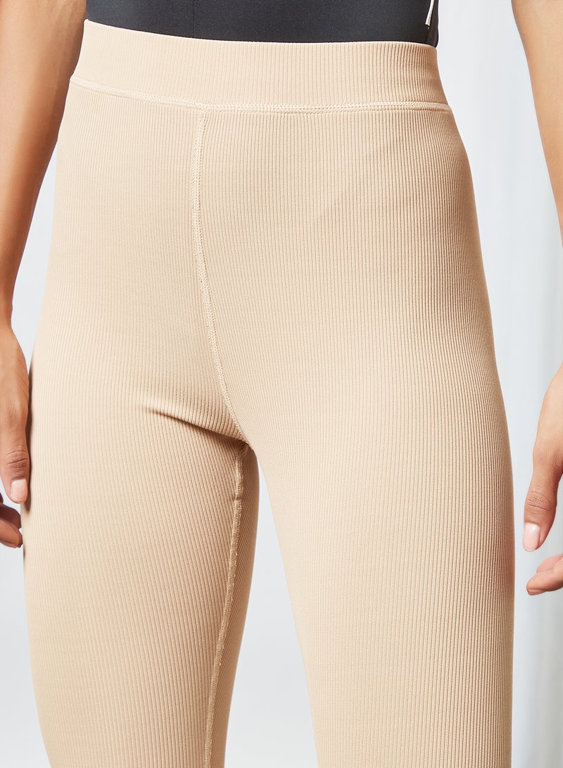 Sian Marie High-Waist Swimwear Bottoms Beige  - Image 4