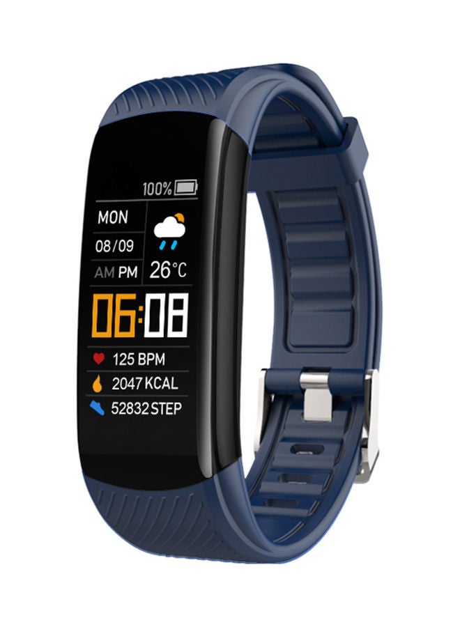 C5 Smart Sports Bracelet 0.96-Inch TFT Single-Touch Screen BT4.0 IP67 Waterproof Fitness Tracker Dark Blue - Image 1