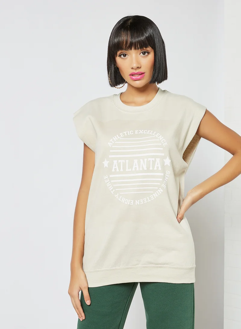 Daisy Street Atlanta Graphic Sweatshirt