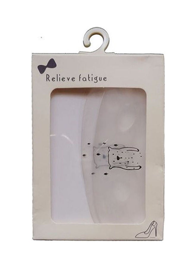 Random Shape Silicone Gel Heel Protector - 2 Pcs - Image 1