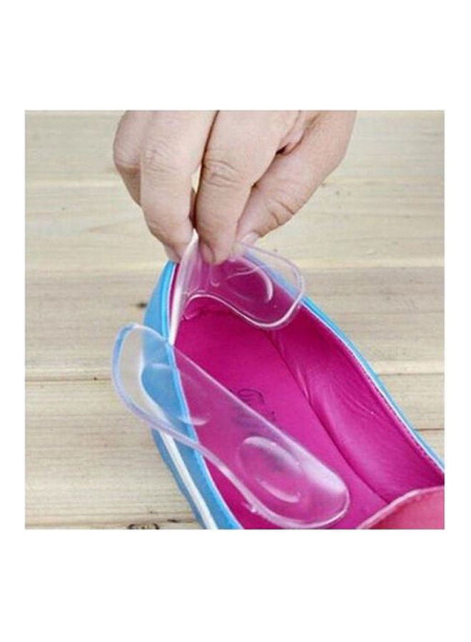 واقي كعب من السيليكون بتصميم عشوائي من قطعتين . - Image 2