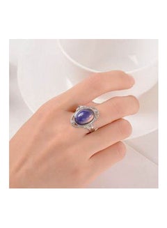 Magic Mood Rings Color Changing Emotion Temperature Changeable Opening Rings Bands Tricky Ring - One Size
