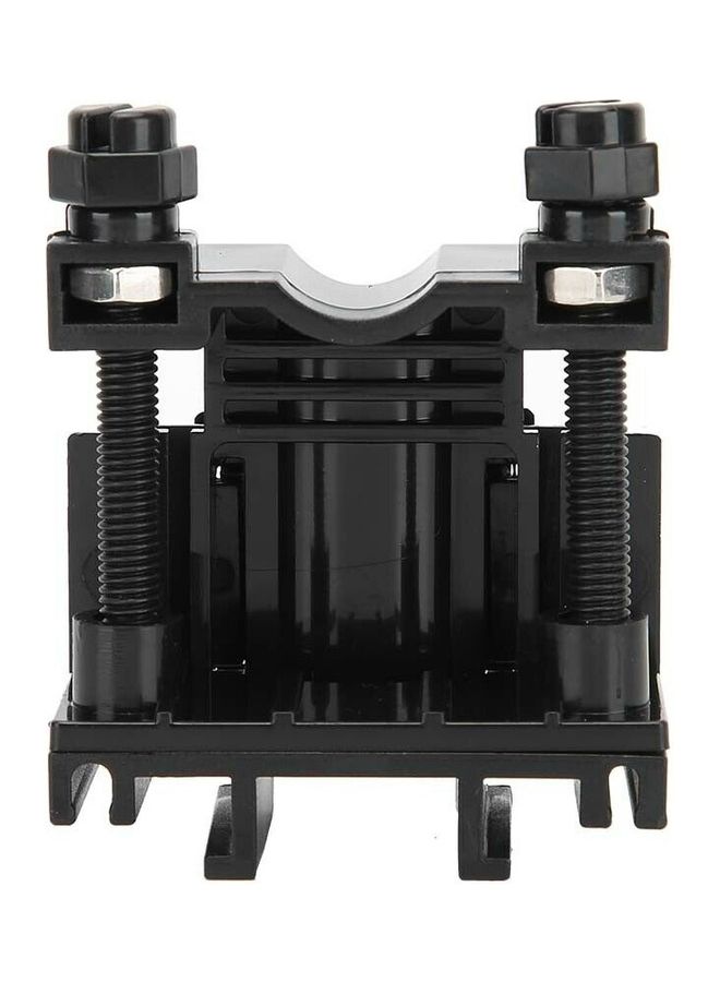 Aquarium Multi-Functional Water Pipe Clamp Black 6cm - Image 2