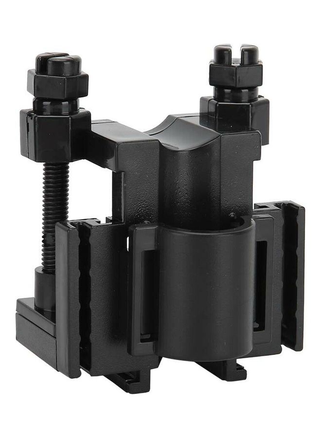 Aquarium Multi-Functional Water Pipe Clamp Black 6cm - Image 3