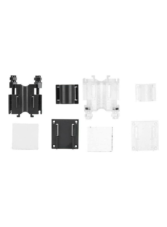 Aquarium Multi-Functional Water Pipe Clamp Black 6cm - Image 4