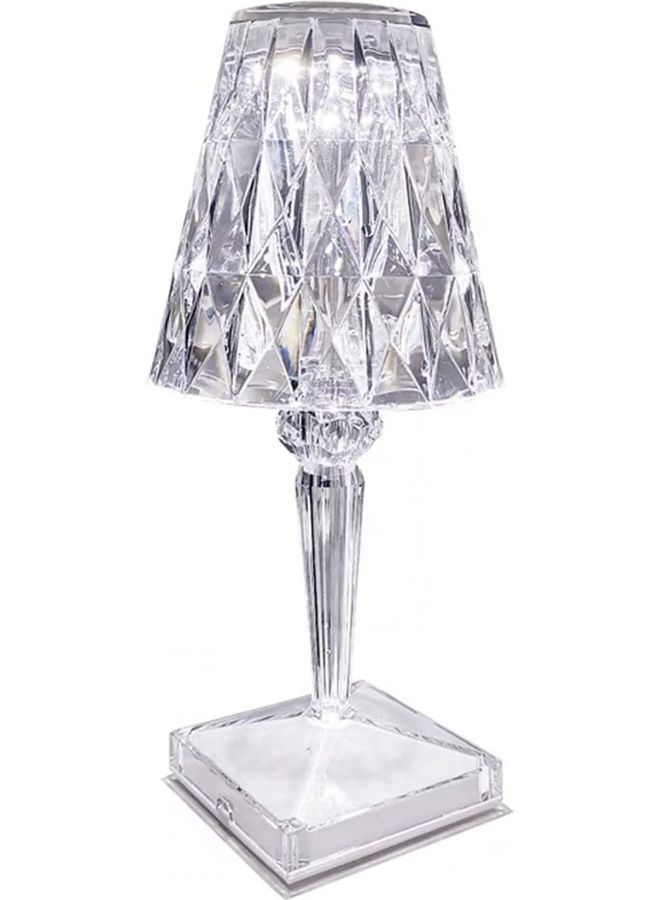 Decorative Crystal Lamp Clear 30cm - Image 1