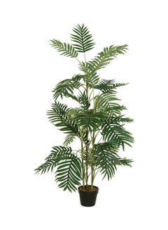 Generic Areca Faux Artificial Plant Dypsis Lutescens Plant 03 Trunks With 40 Branches For Decoration Green 140cm  - Image 1